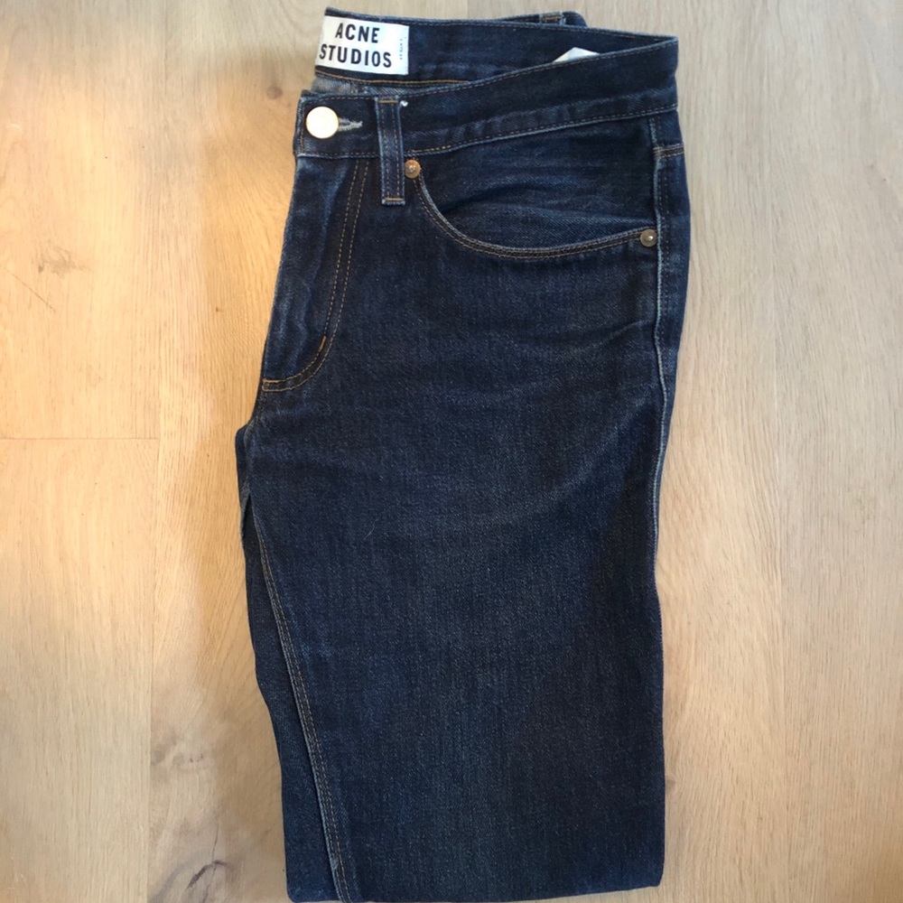 ACNE Studios Max New Raw Jeans 100% Cotton 30/32